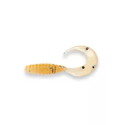 MANNS TWISTER GG-Mézszínű, zöld glitteress 2,5 cm  