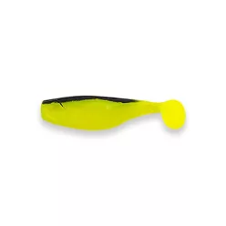 MANNS SHAD FCHBB-Fluosárga, fekete háttal 4,5 cm  