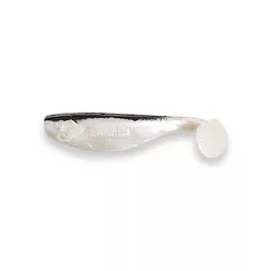 MANNS SHAD PBB-Gyöngyház, fekete háttal 4,5 cm  
