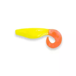   MANNS ACTION SHAD CHFT-Fluosárga, narancs farok 12cm 4db/cs   
