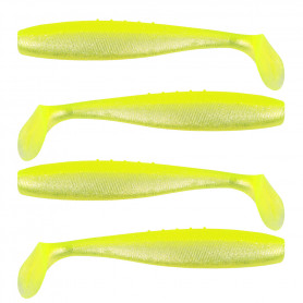 REIVA POWERFLEX Gumihal 12,5cm Neon Sárga