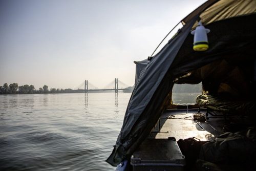 Black Cat Boat Tent Airframe 338cm 220cm 110cm Csónakos Sátor   