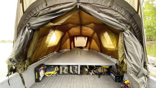 Black Cat Boat Tent Airframe 338cm 220cm 110cm Csónakos Sátor   