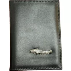 Igazolvány tartó harcsás motívummal