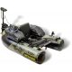 Black Cat Battle Boat Set csónak és csónakmotor 170cm 113cm