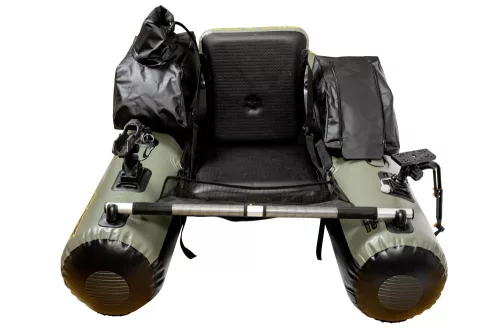Black Cat Battle Boat Set csónak és csónakmotor 170cm 113cm   