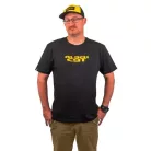 BLACK CAT LOGO BLACK TEE T-SHIRT