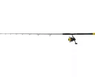 Black Cat Hard Core Combo Vertical Rod 1,80m 240gr 1 részes Harcsázó Bot Black Passion FD 50 Orsóval és Zsinórral