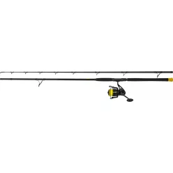  Black Cat Hard Core Combo Bank Rod 3,00m 600gr 2 részes Harcsázó Bot Black Passion FD 80 Orsóval és S-Line Zsinórral