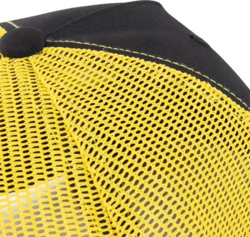 Black Cat Trucker Cap Fekete-Sárga Baseball Sapka