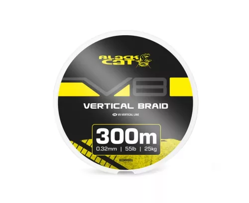 Black Cat V8 Vertical Braid 0,32mm 300m Fonott zsinór