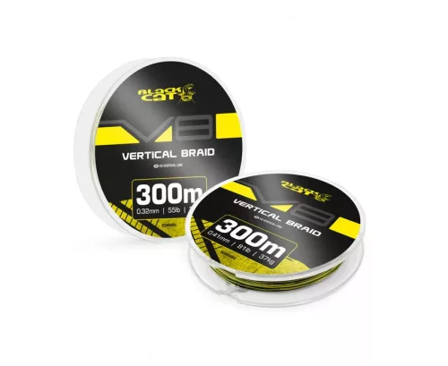 Black Cat V8 Vertical Braid 0,32mm 300m Fonott zsinór