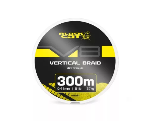 Black Cat V8 Vertical Braid 0,41mm 300m Fonott zsinór