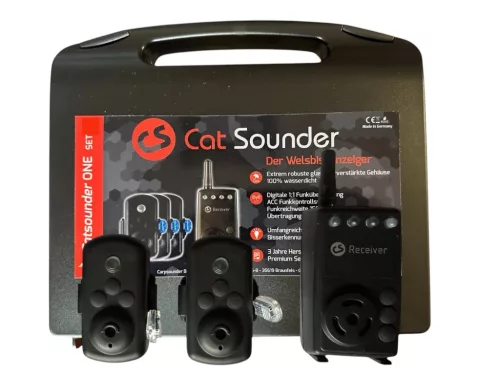 CarpSounder CATSOUNDER ONE - kapásjelző 2+1 szett