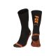 Fox Black-Orange Thermolite Long Sock Zokni