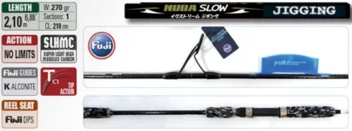 Yuki Nuba Slow Jigging No Limits 210cm 270g   