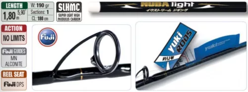 Yuki Nuba Light No Limits 180cm 190g   