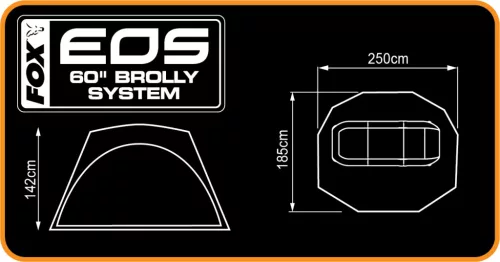Fox EOS 60" Brolly System-Eos 60in Brolly System