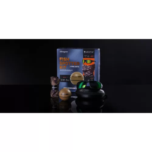 DEEPER SMART SONAR CHIRP+2 HALRADAR WINTER EDITION TÉLI AJÁNDÉK SZET