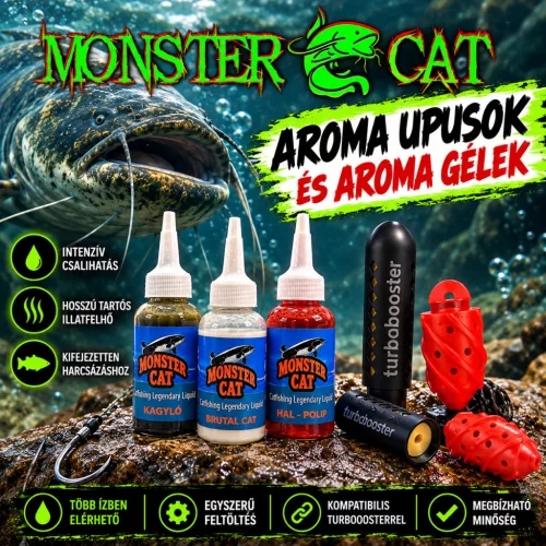 MONSTER CAT AROMA PROPELLER TURBOOSTER - Turbooster engedélyével forgalmazva! 