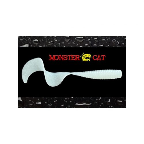 MONSTER CAT RATLLIN csörgős twister 15 cm - Gray White