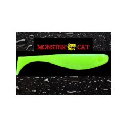   MONSTER CAT BIG RATLLIN csörgős gumihal 15 cm - Grinch Green 15 cm