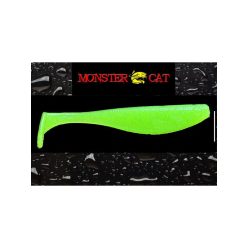 MONSTER CAT RATLLIN csörgős gumihal - Grinch Green 12 cm