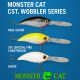 MONSTER CAT CST SERIES WOBBLER BIG DADDY CRANK 23 gr 7 cm White