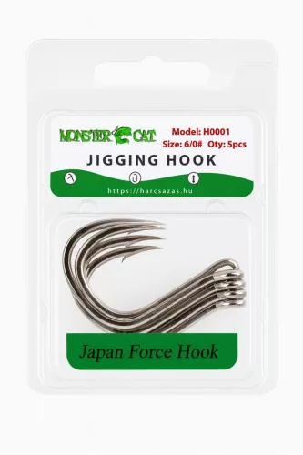 Monster Cat Japan Force Jigging Hook 4/0