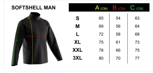 Monster Cat Softshell Kabát XL