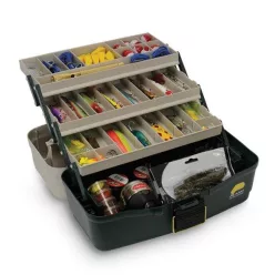 Plano 530006 3 TRAY REPRO GREEN / SANDSTONE