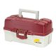 Plano 620106 1 TRAY BOX RED MTL/OFF WHITE