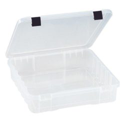 Plano 705001 DEEP STOW CLEAR W BLACK LATCHES