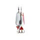DAM FZ TÁMOLYGÓ VILLANTÓ TWIN SPOON SILVER/SILVER - DUPLA KANÁL 10cm/60g  