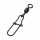 MADCAT STAINLESS CRANE SWIVELS WITH + SNAP 75KG és 90KG - 5db / csomag