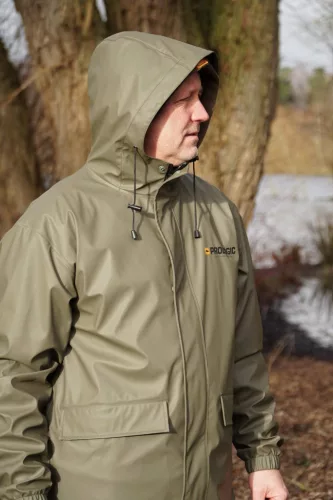 Prologic RAIN JACKET XL BARK GREEN