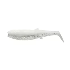 Savage Gear Cannibal Shad White Flash 8 cm  