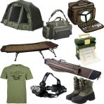 Kemping, ruházat, táskák, lámpák 